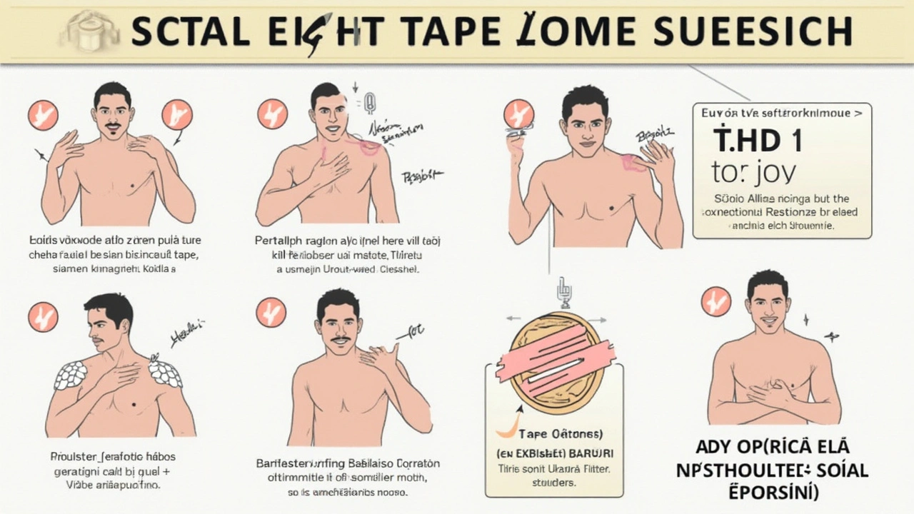 Návod na tejpování – krok za krokem