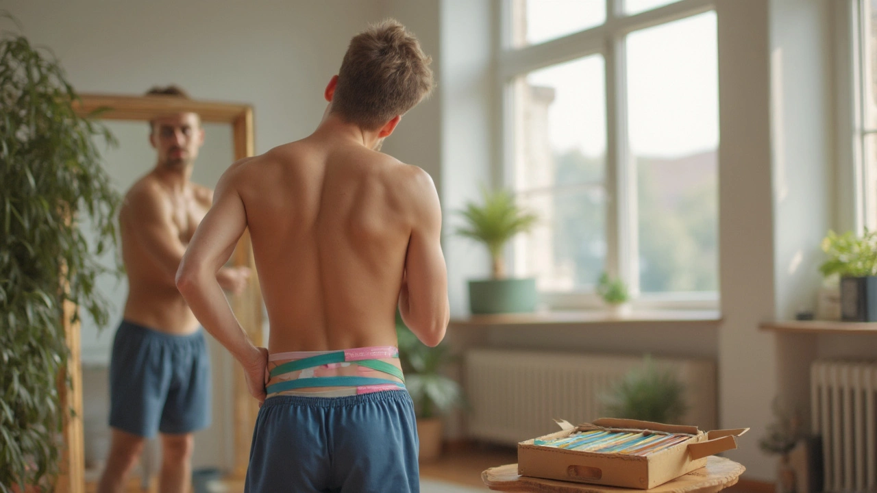 Tejpování při bolestech zad: Jak funguje a kdy ho zkusit