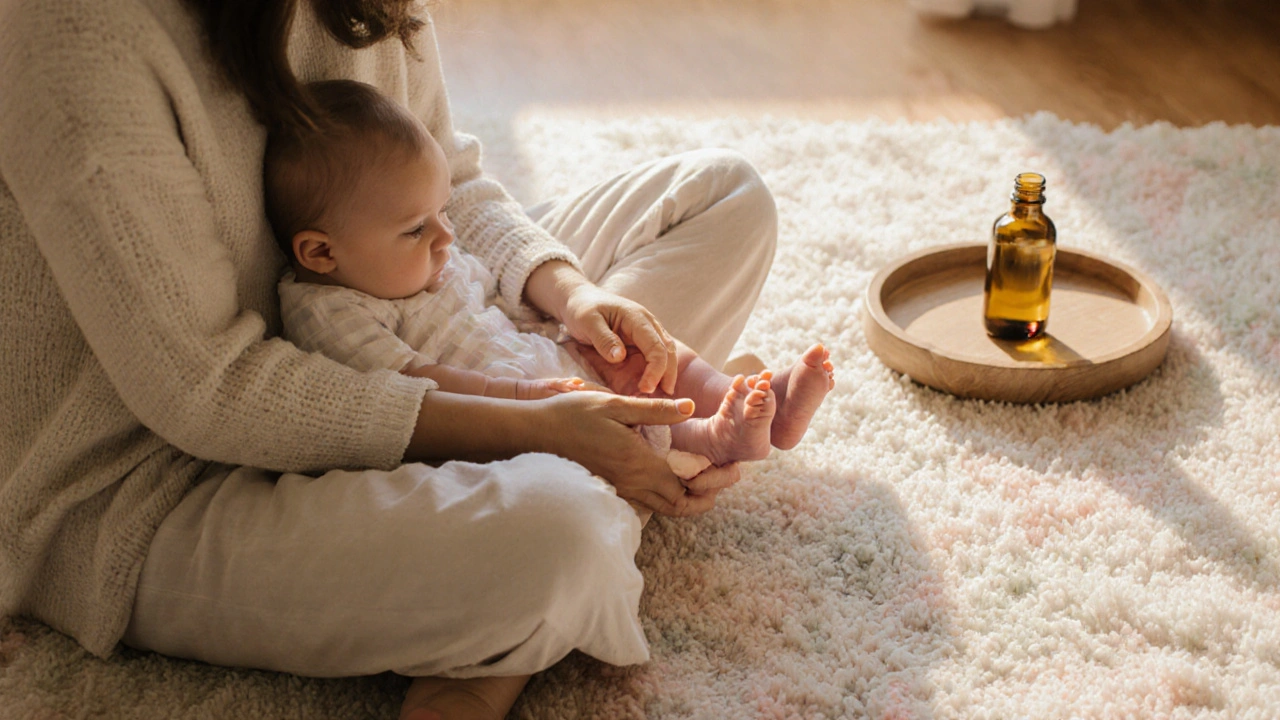 Jak masáže kojenců a batolat zmírnily můj stres z rodičovství