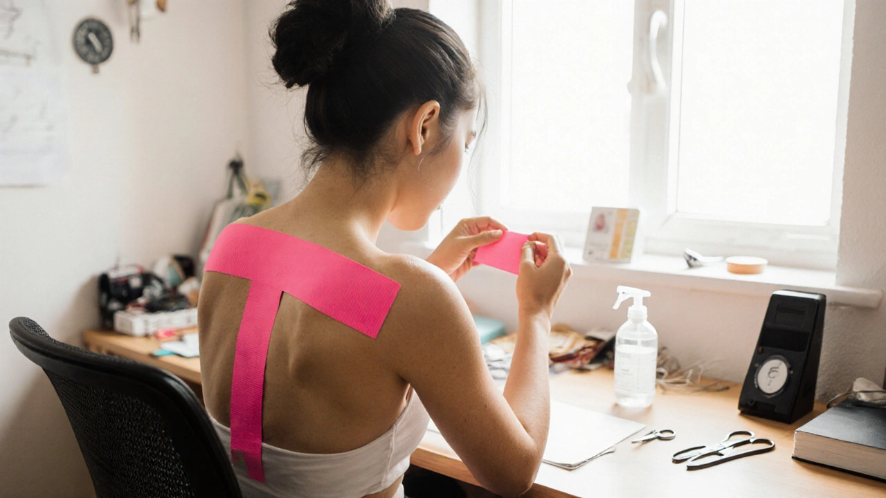 Jednoduchý průvodce tejpováním pro každého: jak to dělat správně a kdy to pomůže