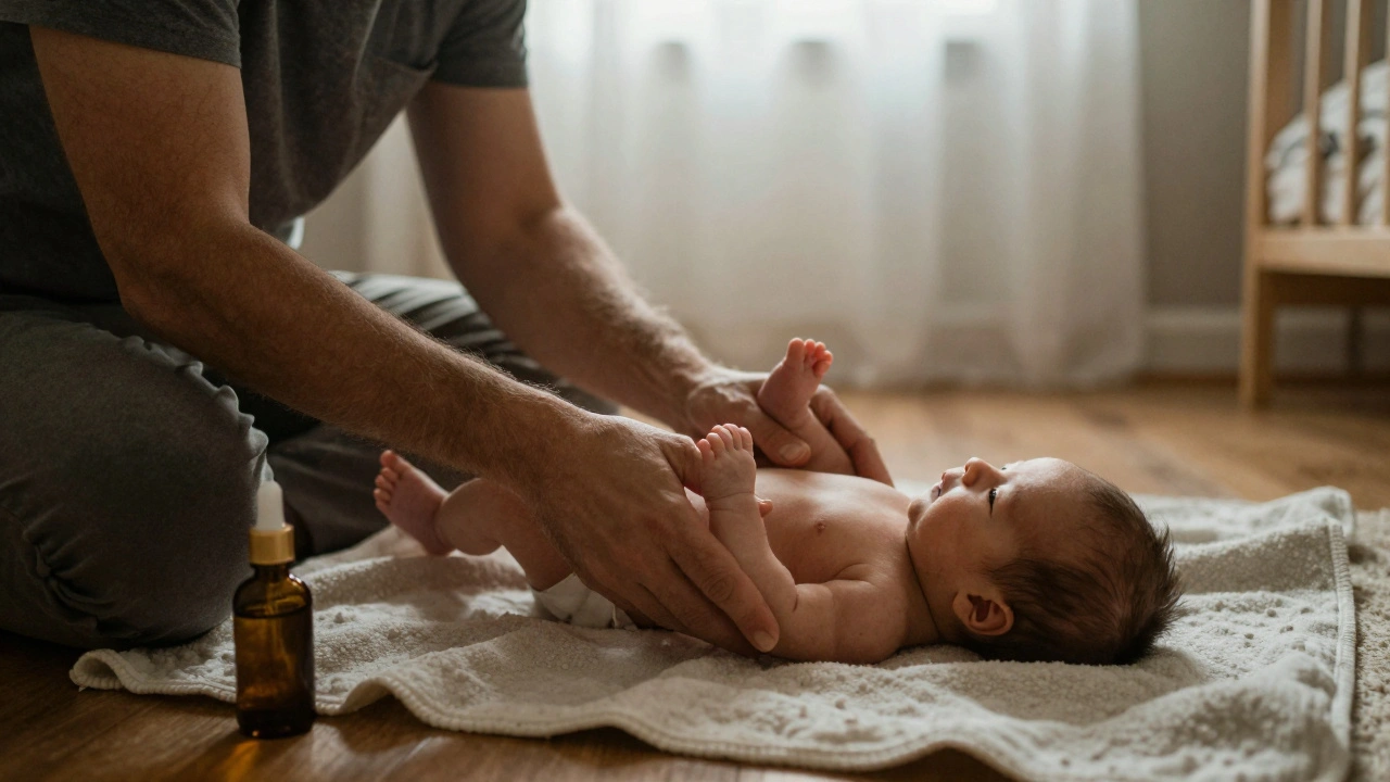 Masáž kojenců a batolat jako součást jejich každodenní rutiny