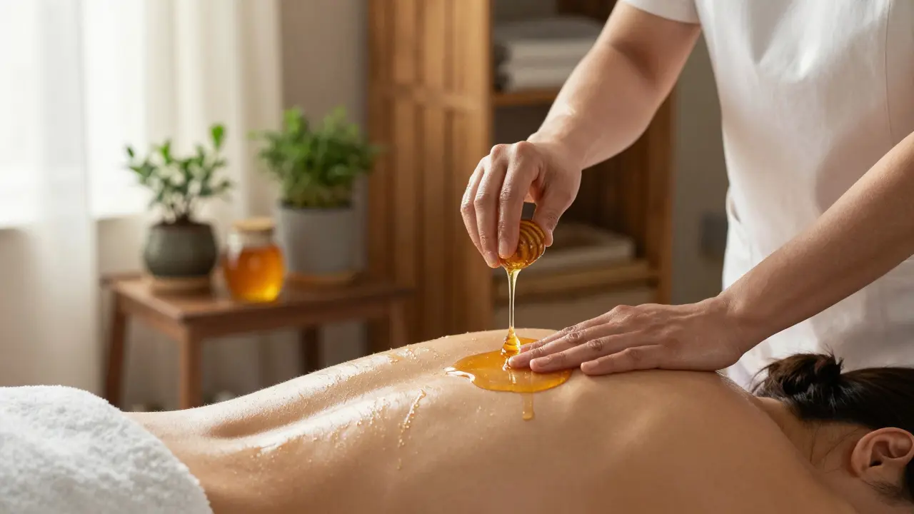 Medová masáž: jak funguje a proč ji zkusit
