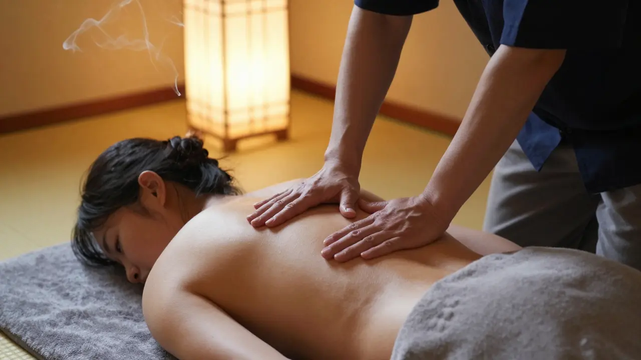 Masáž Shiatsu: jak může pomoci při bolestech svalů?